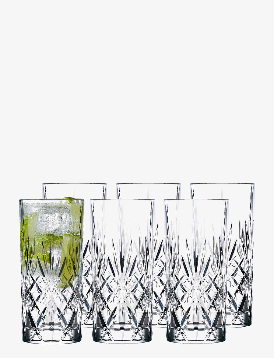 Lyngby Glas - Highball 6 pcs Lyngby - kokteili- ja martiiniklaasid - transparen - 0