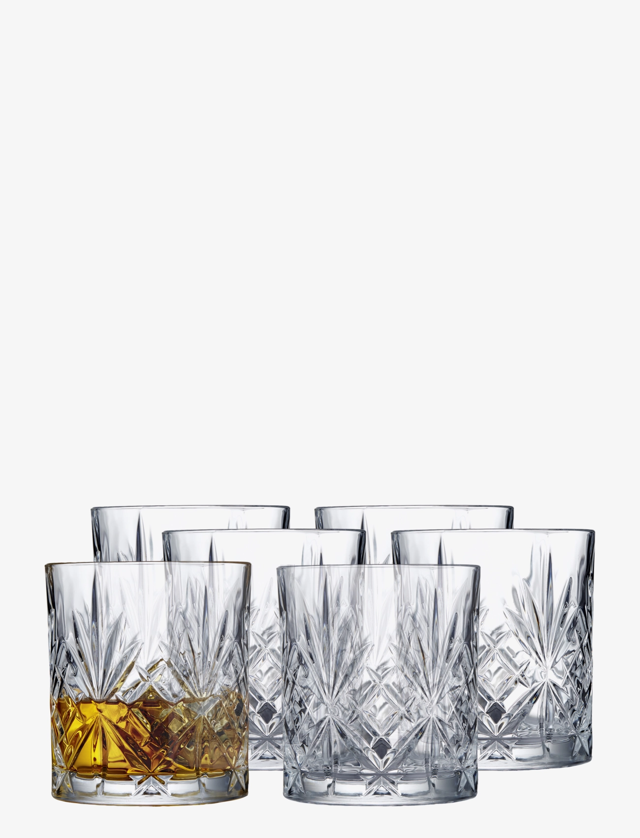 LYNGBY GLAS Whiskyglas 6 Stk. Lyngby Melodia TRANSPAREN - 23 Cl - Unisex