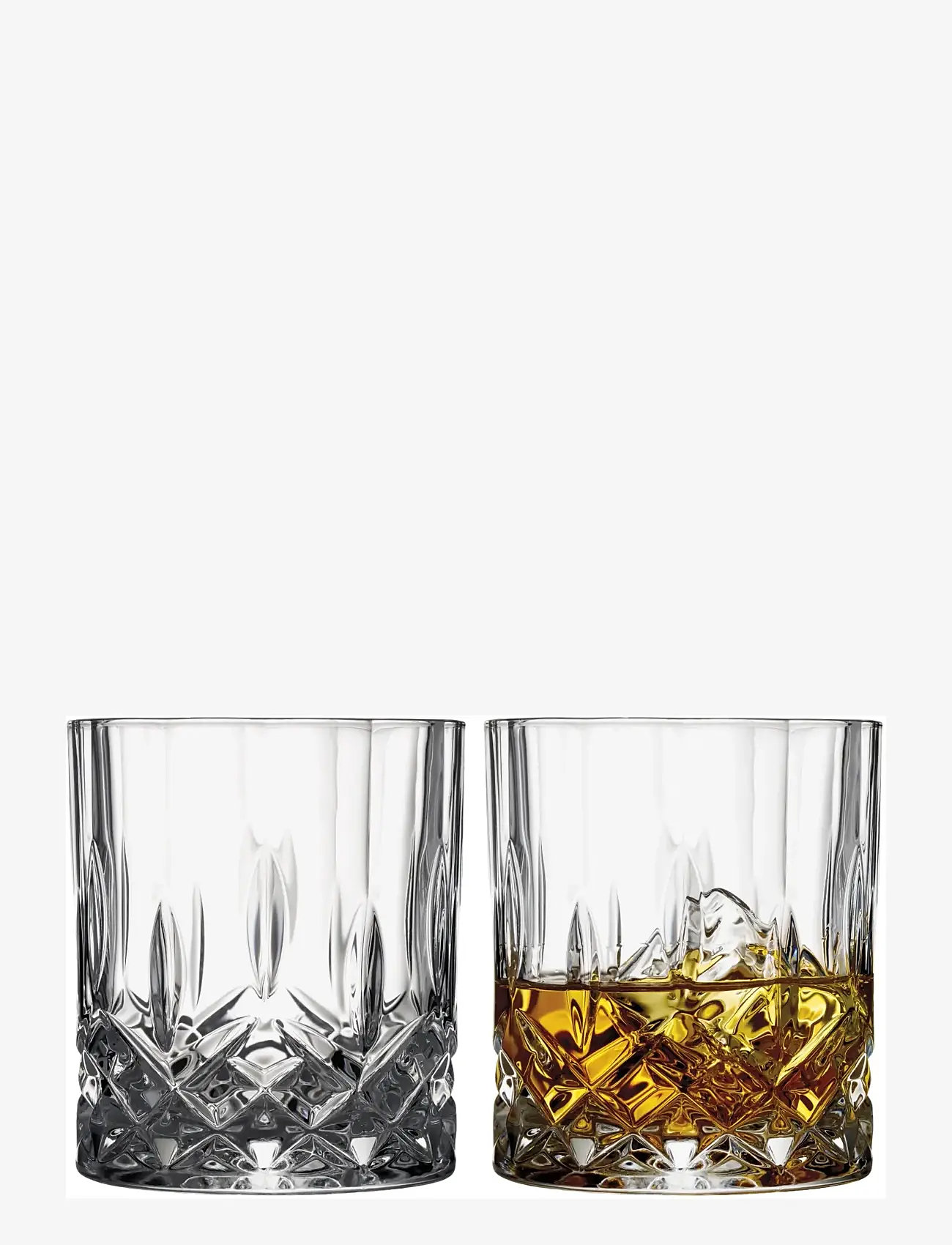 Lyngby Glas - Whisky Lyngby 31 cl 2 stk. Lounge - whiskyglas & cognacglas - clear - 1