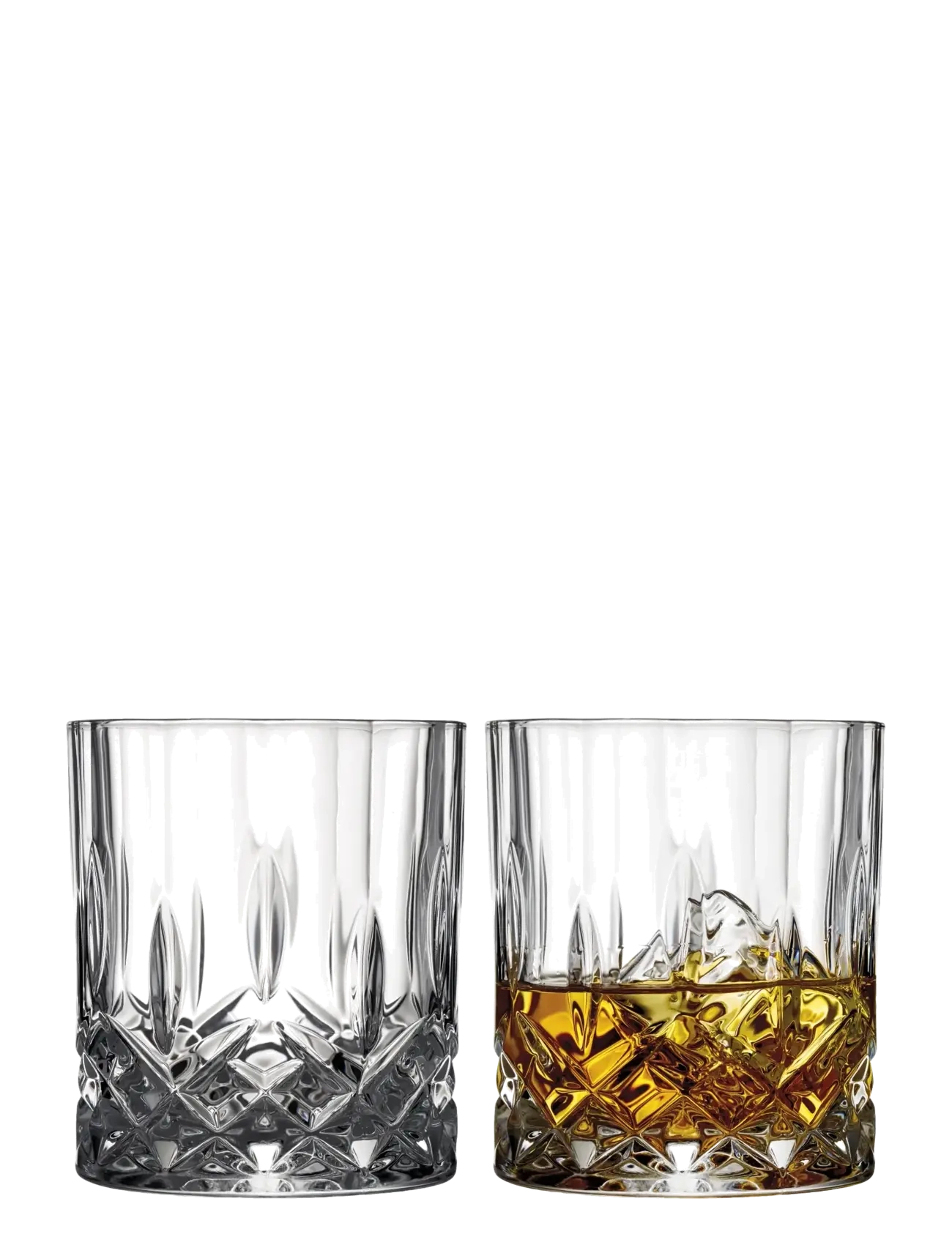 Lyngby Glas Whisky Lyngby 31 cl 2 stk. Lounge - Borddækning - CLEAR / undefined