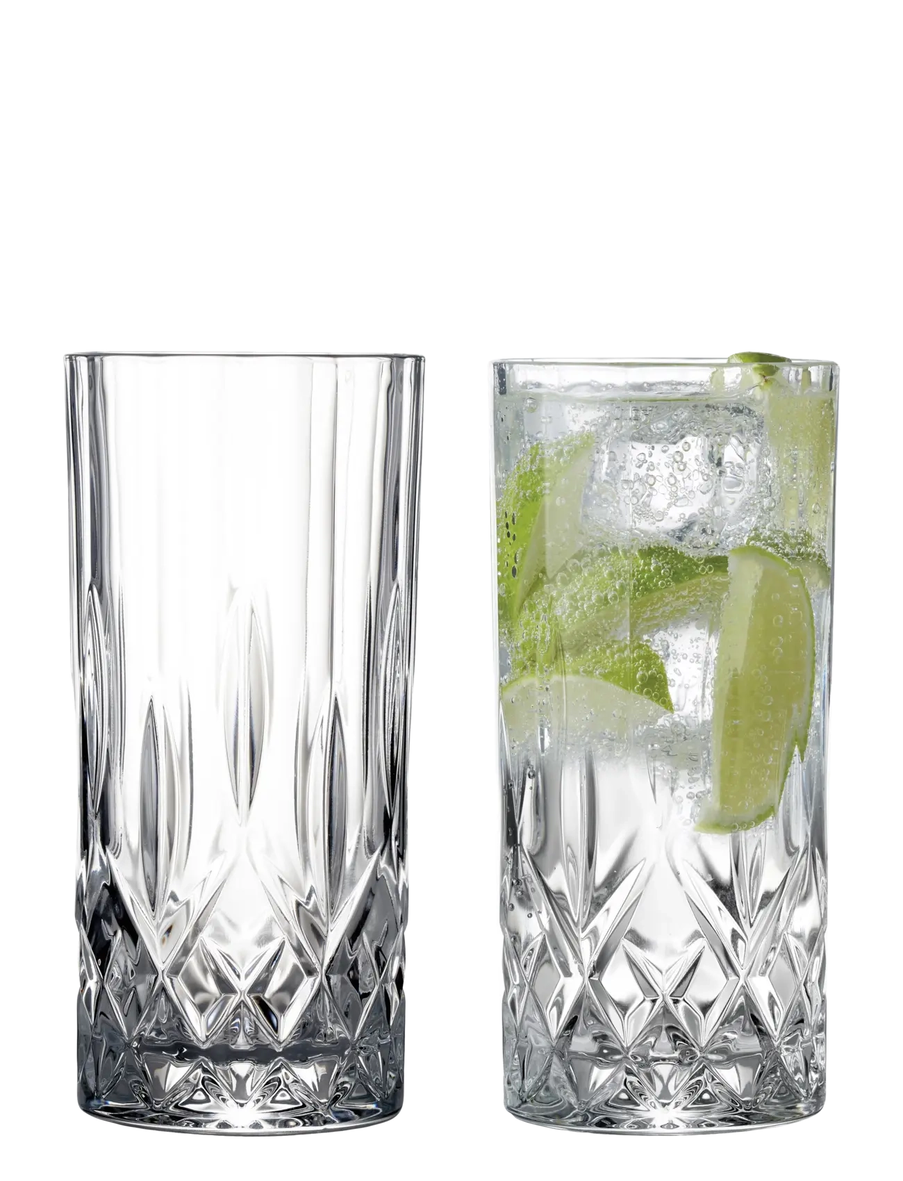 Lyngby Glas Highball Lyngby 35cl 2st Loung - Borddækning - CLEAR / undefined