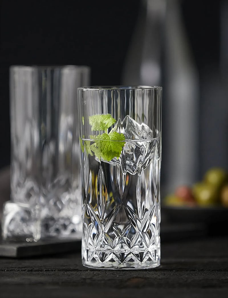 Lyngby Glas - Highball Lyngby 35cl 2st Loung - drinking glasses & tumblers - clear - 0