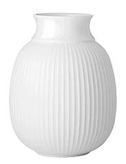 Lyngby Porcelæn - Curve Vase H17.5 white porcelain - kleine vazen - white - 0