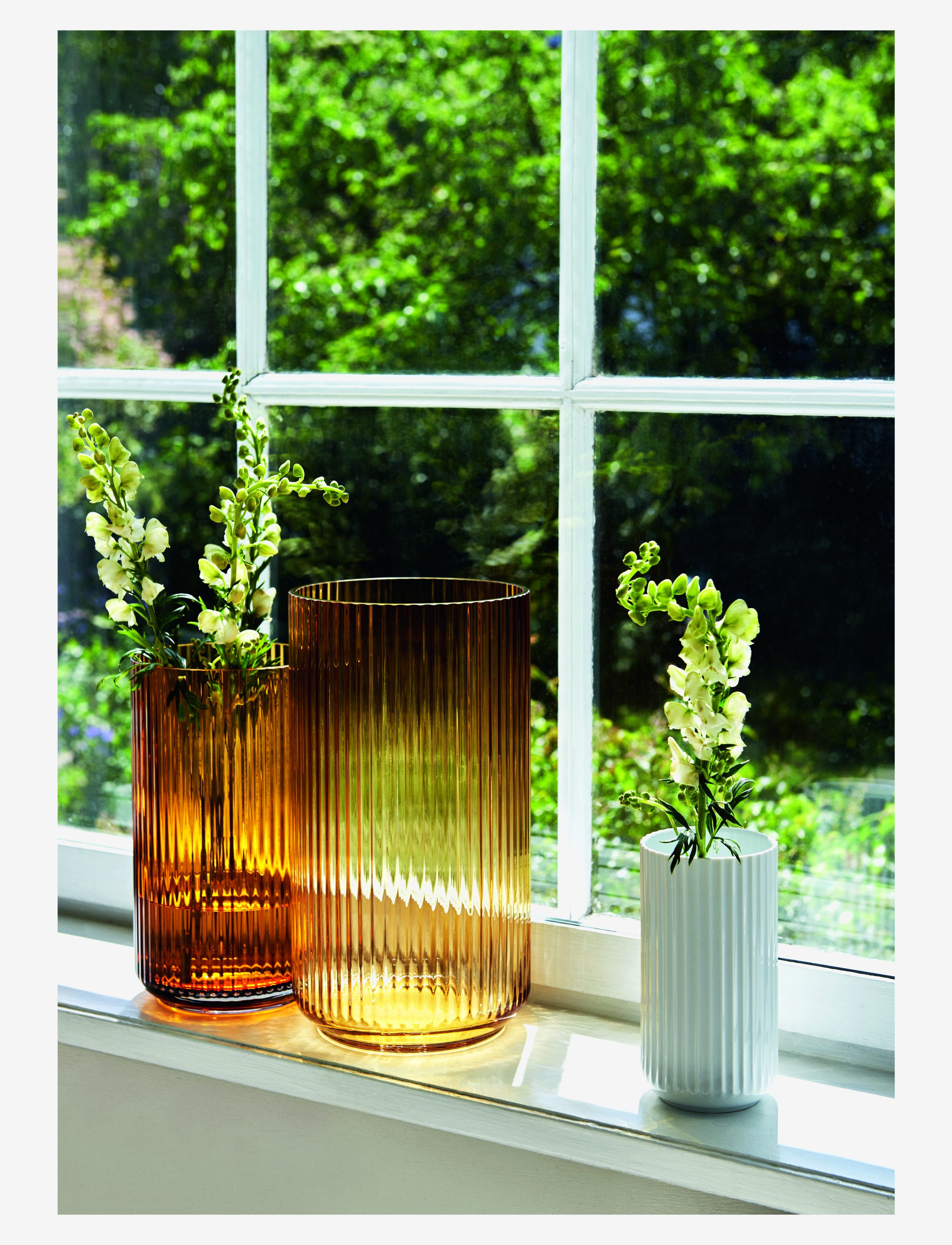 Lyngby Porcelæn - Lyngbyvase - amber - 1