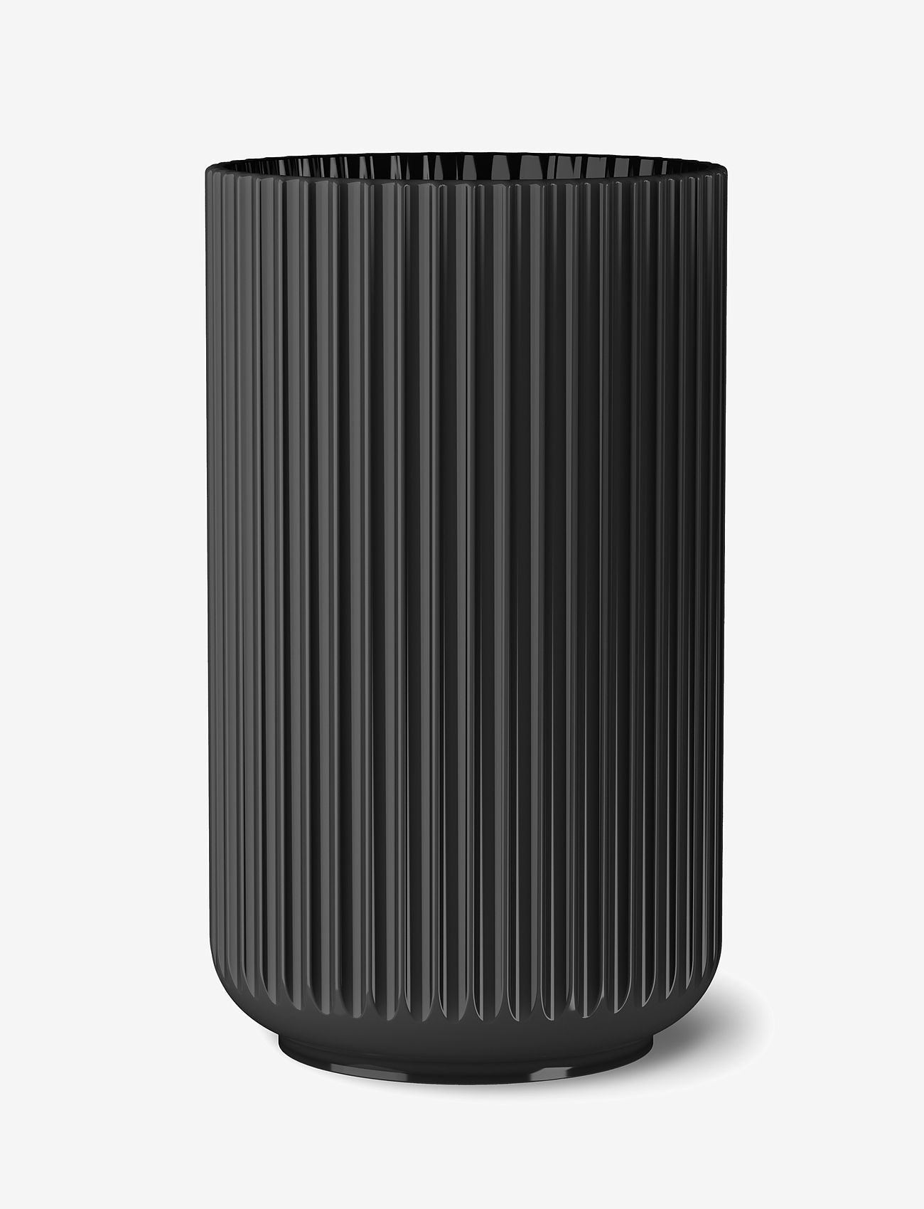 Lyngby Porcelæn - Lyngby Vase H31 cm mørk grøn porcelæn - køb efter pris - dark green - 1