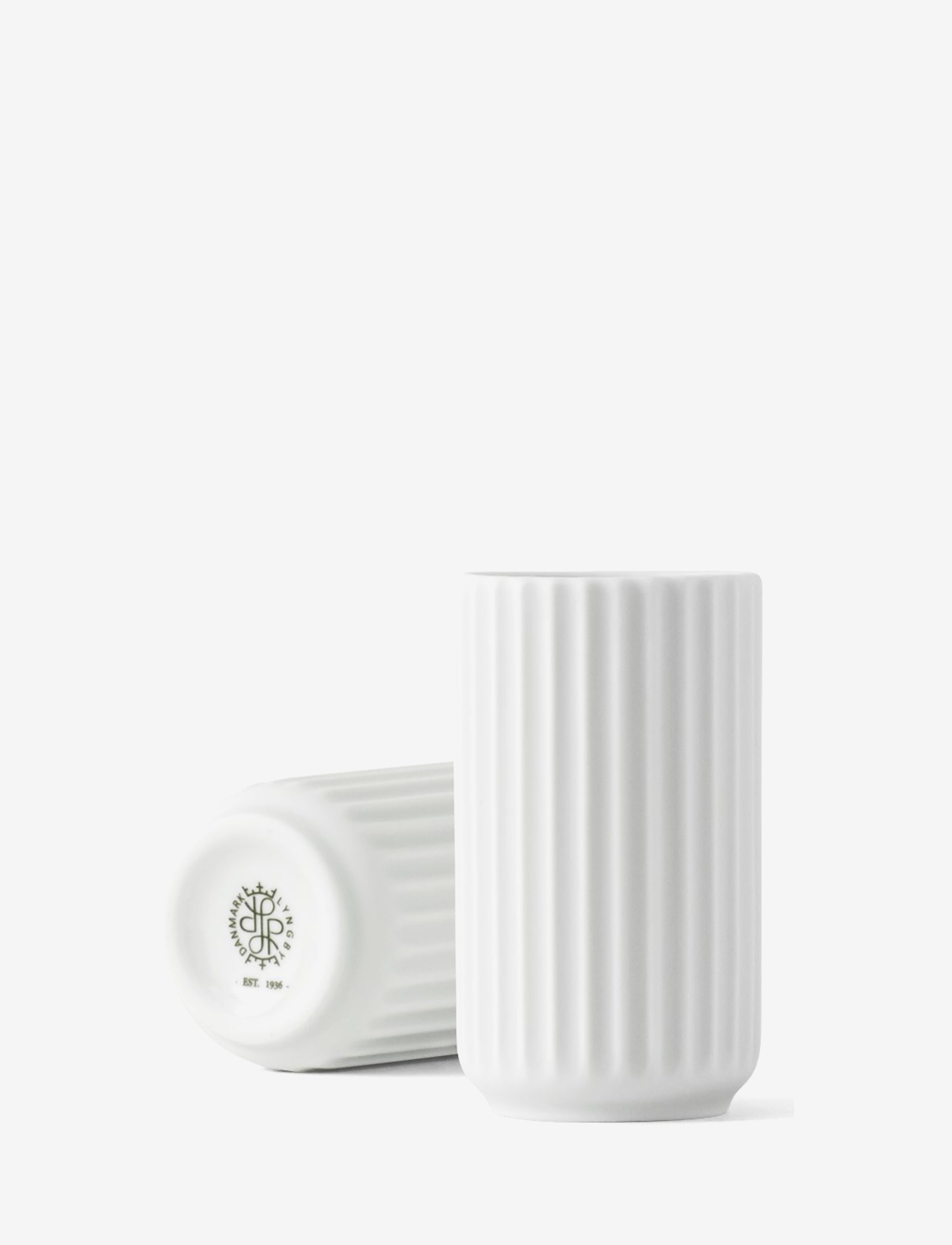 LYNGBY PORCELÆN Lyngbyvase Weiß - H8.5CM - Unisex