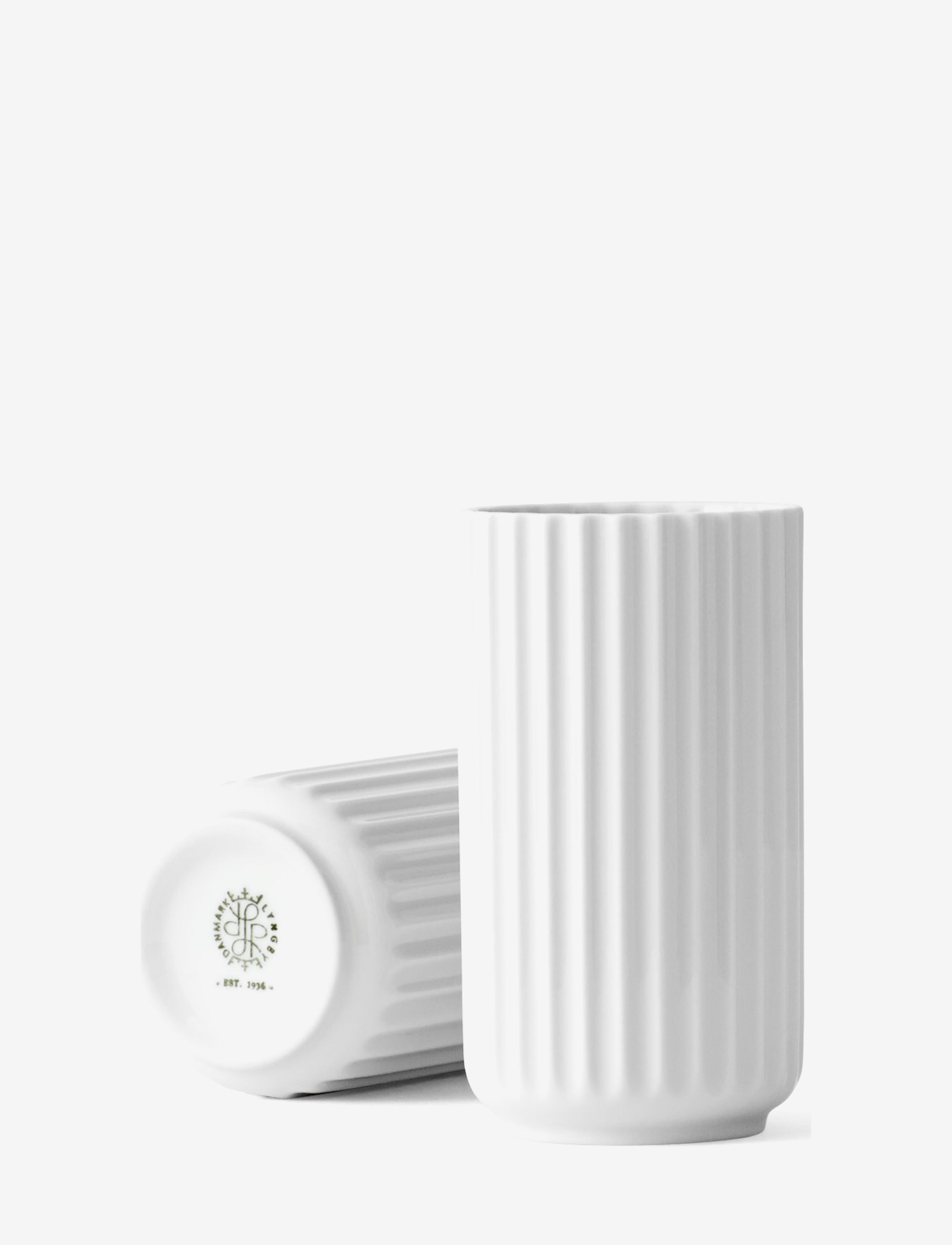 LYNGBY PORCELÆN Lyngbyvase Weiß - H12.5CM - Unisex