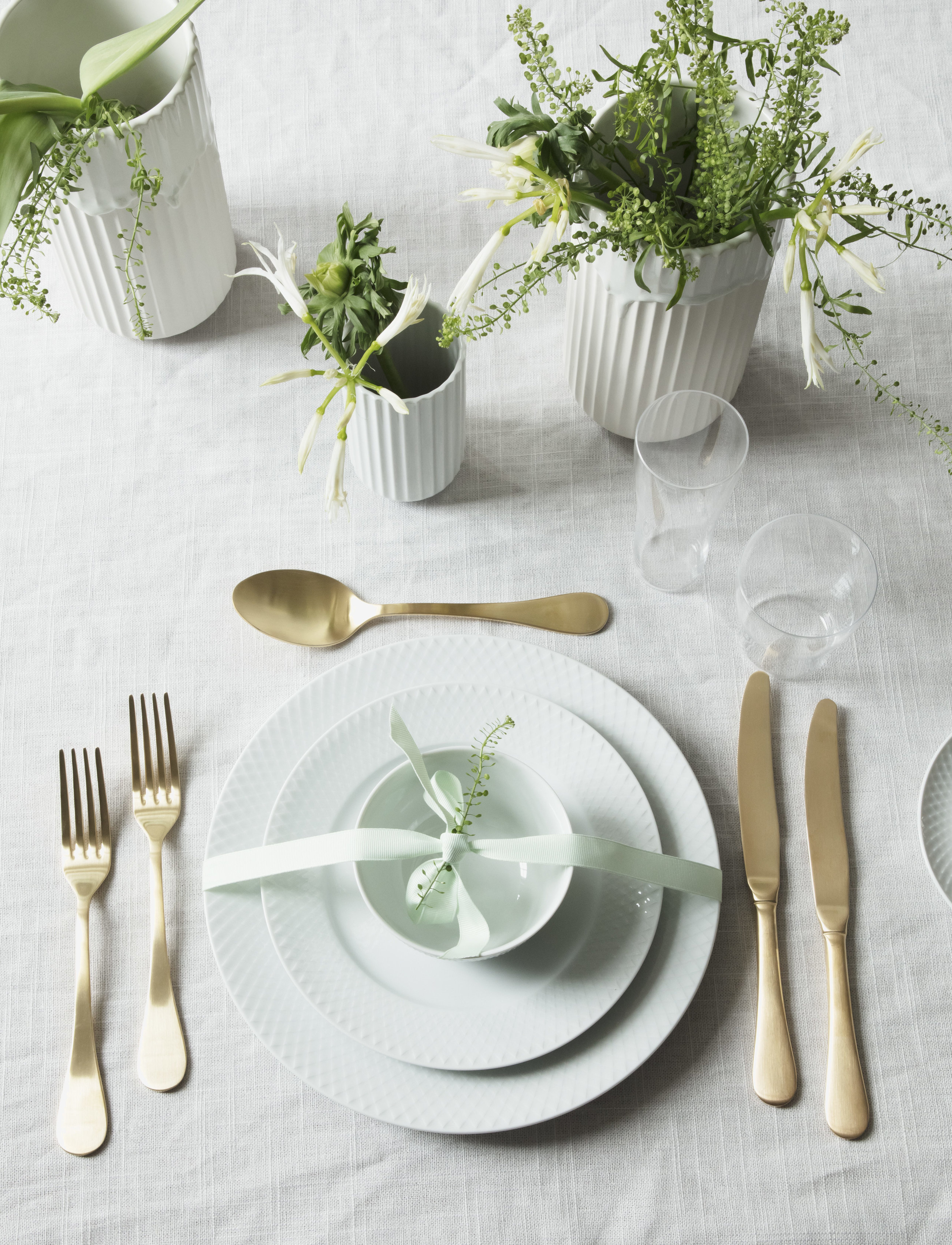 Lyngby Porcelæn - Lyngbyvase - vaser - white - 3