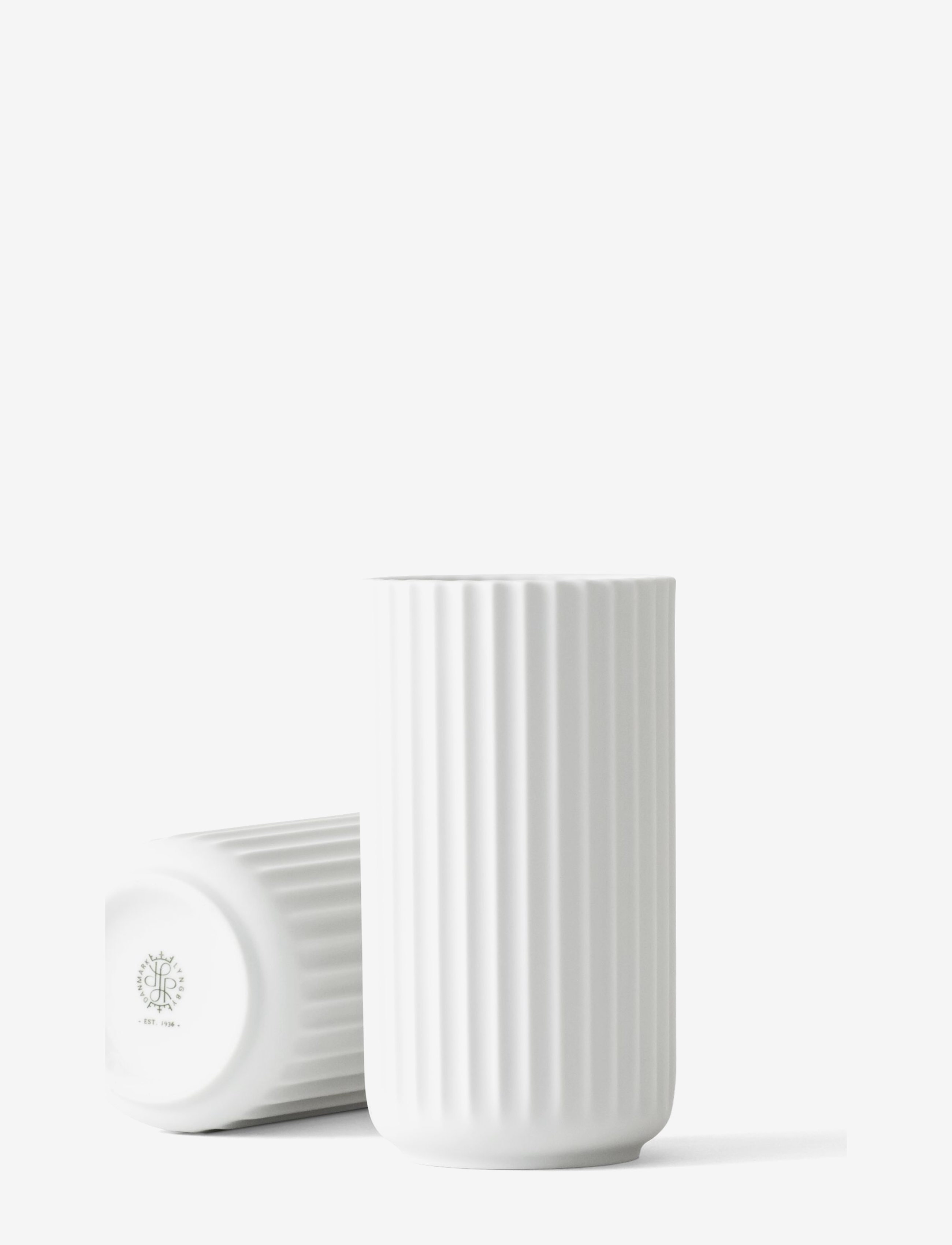 Lyngby Porcelæn Lyngbyvase - Vis alt - WHITE / white