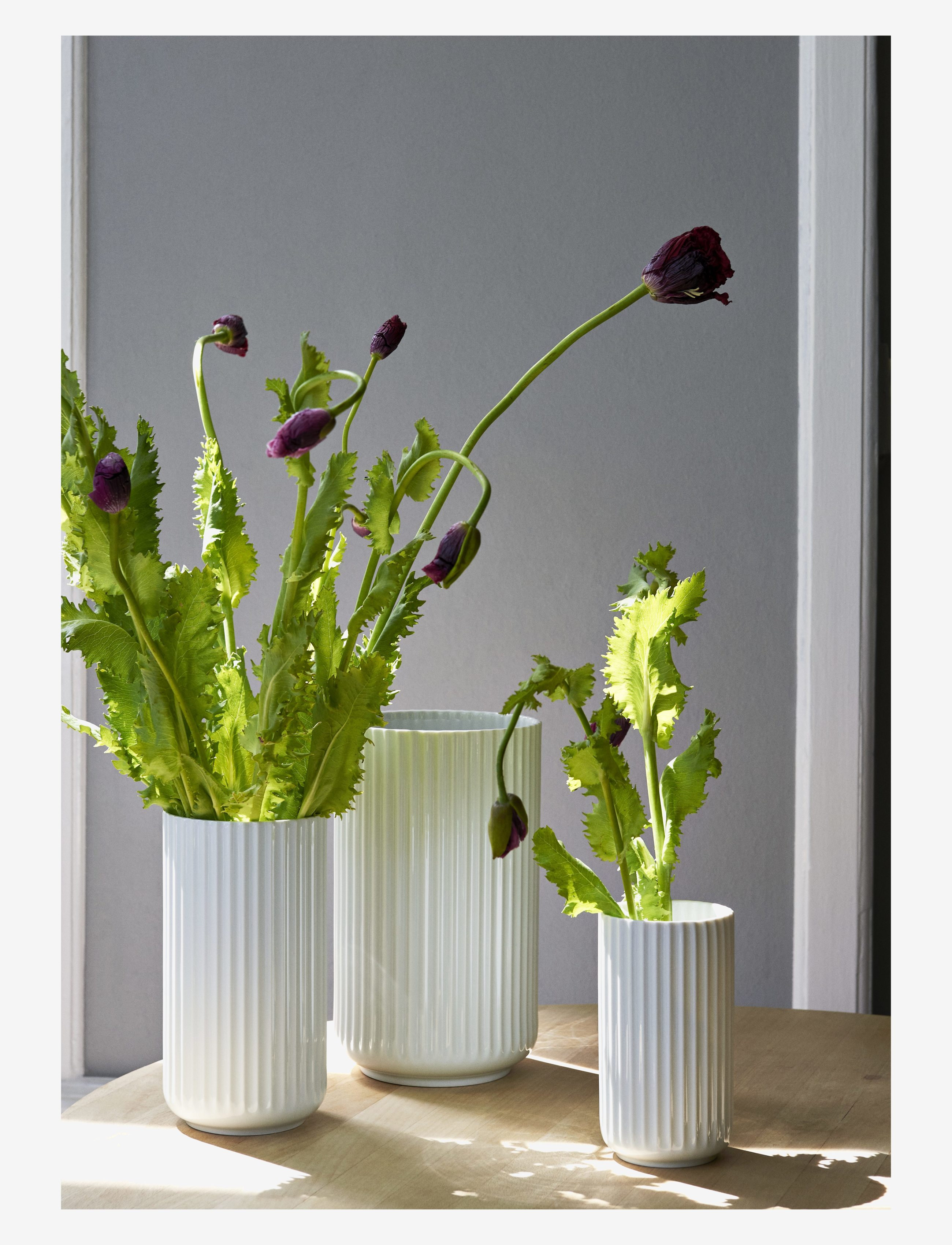 Lyngby Porcelæn - Lyngbyvase - vaser - white - 2
