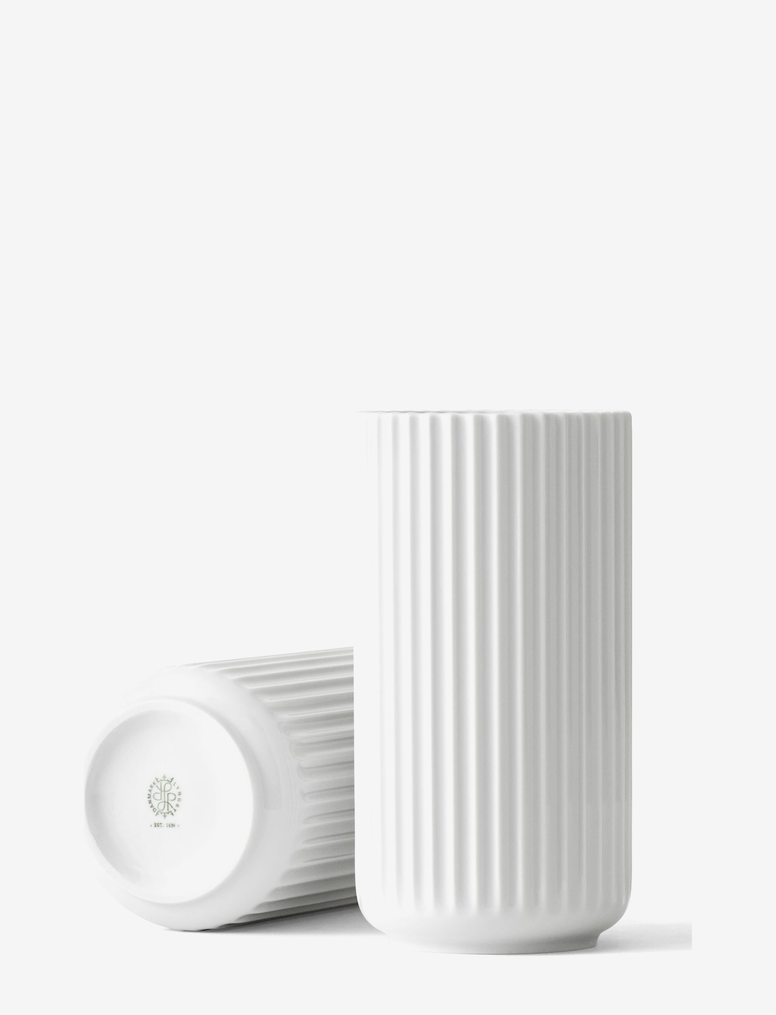 LYNGBY PORCELÆN Lyngbyvase Weiß - H20.5CM - Unisex