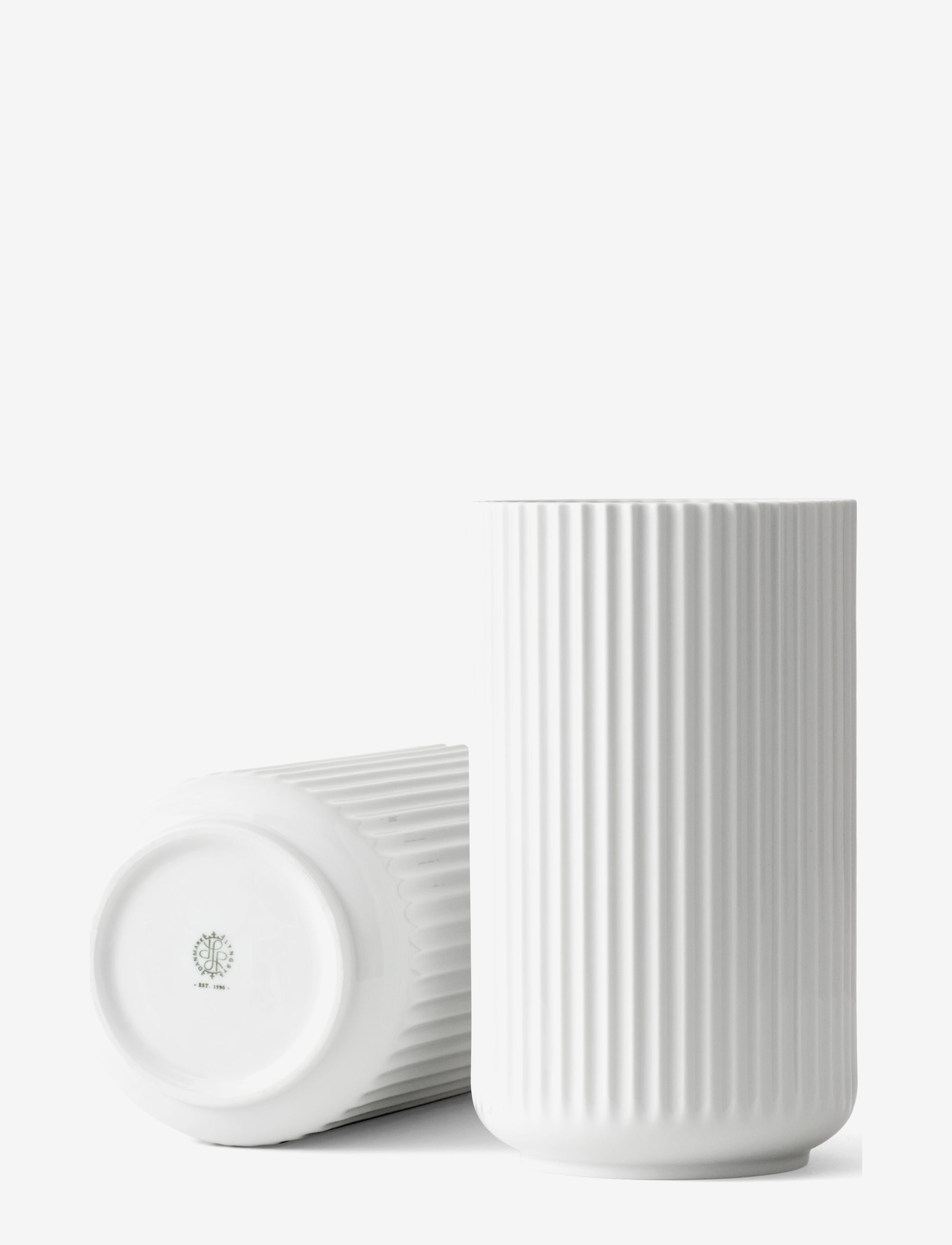 Lyngby Porcelæn Lyngbyvase - Útskriftargjafir - WHITE / white