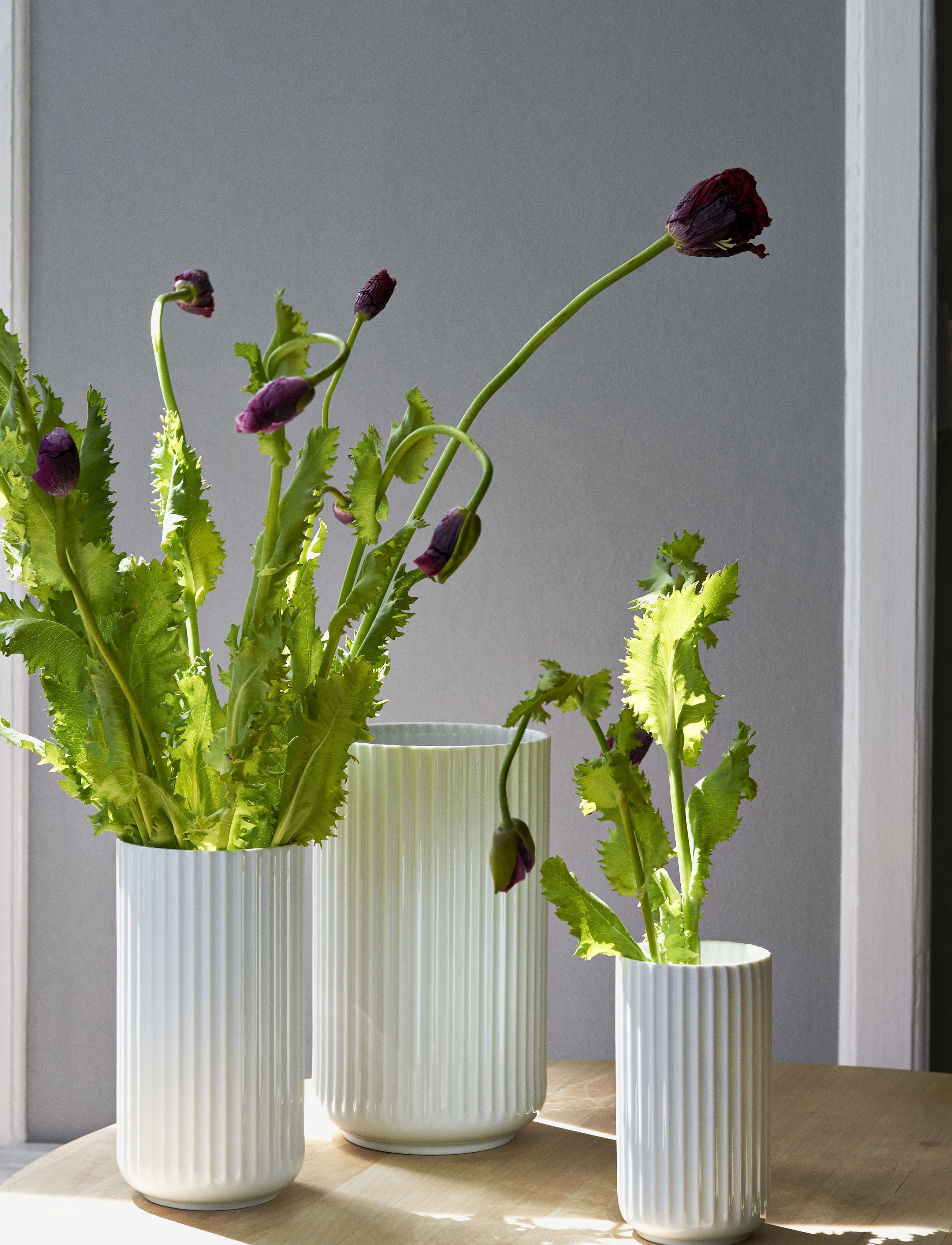 Lyngby Porcelæn - Lyngbyvase - vasen - white - 2