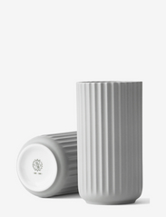 Lyngby Vase H15.5 lys grå porselen - LIGHT GREY