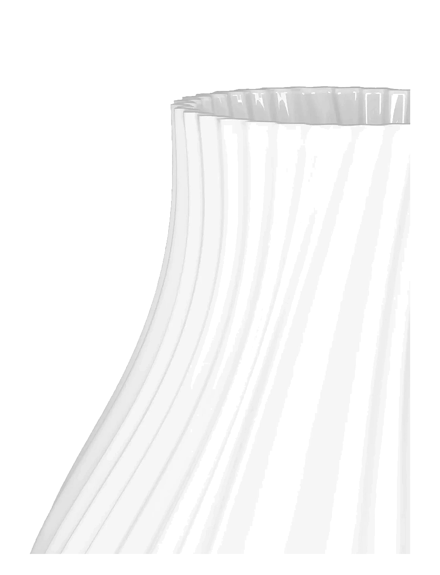 Lyngby Porcelæn - Twist Vase - nach preis einkaufen - white - 2