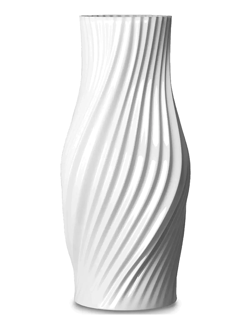 Lyngby Porcelæn - Twist Vase - osta hinna alusel - white - 0