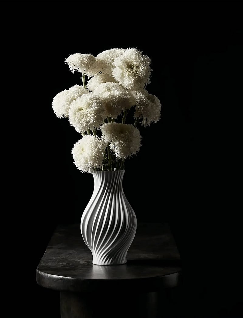 Lyngby Porcelæn - Twist Vase - osta hinna alusel - white - 4