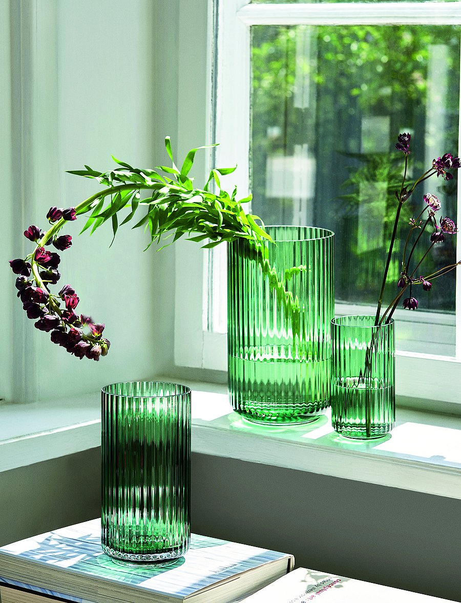 Lyngby Porcelæn - Lyngbyvase - valentines day gifts - copenhagen green - 0