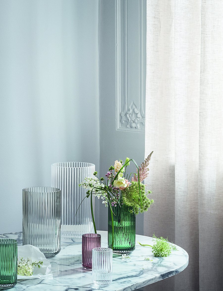 Lyngby Porcelæn - Lyngbyvase - cadeau de saint valentin - copenhagen green - 0