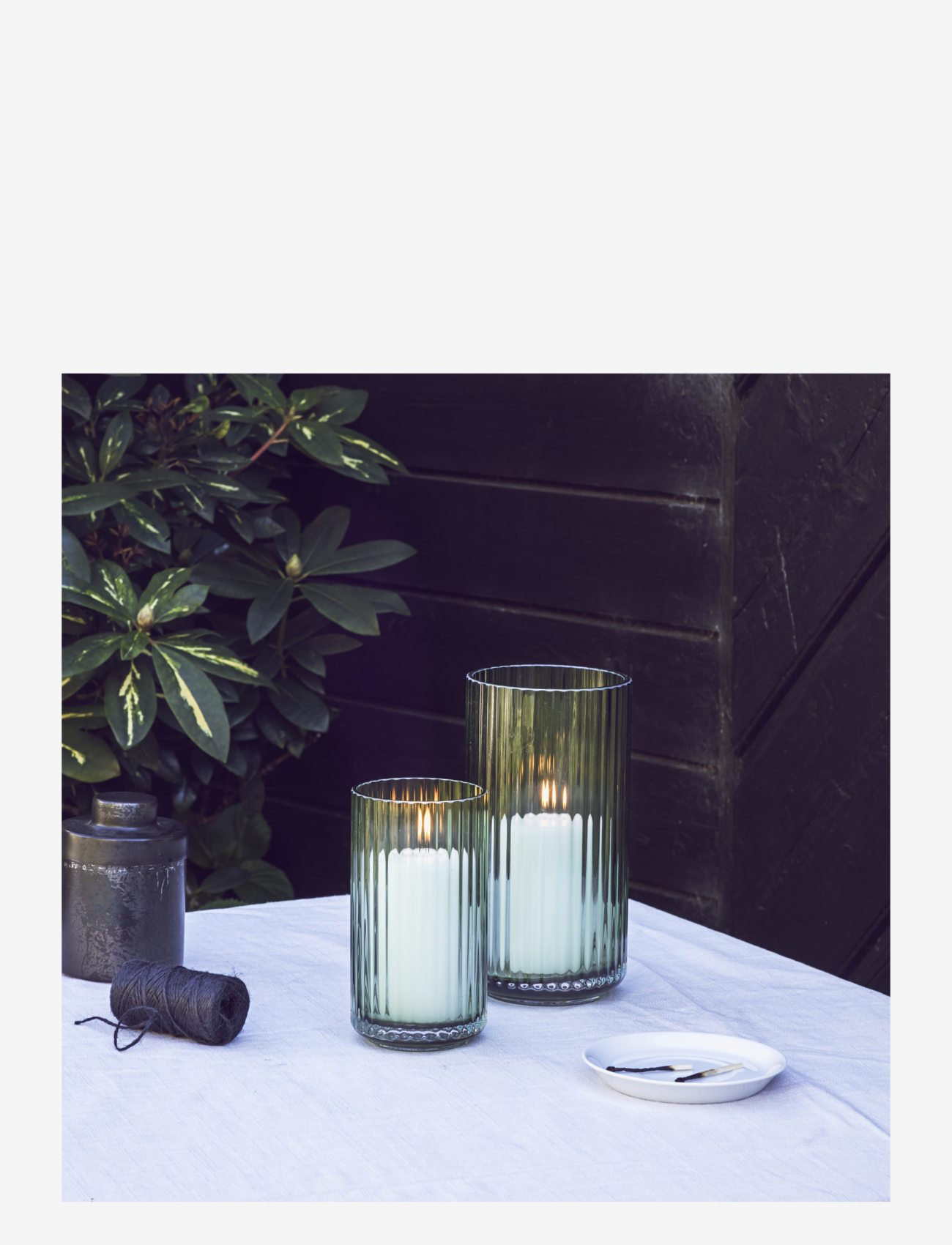 Lyngby Porcelæn - Lyngbyvase - køb efter pris - copenhagen green - 2