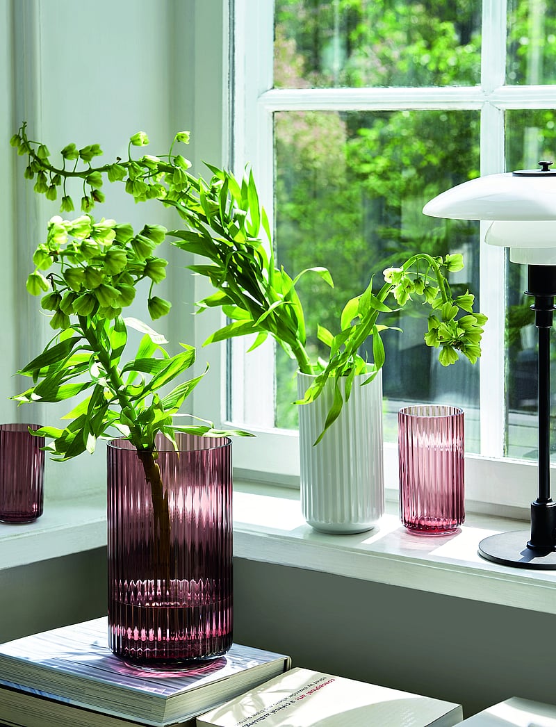 Lyngby Porcelæn - Lyngby Vas - vaser - burgundy - 2