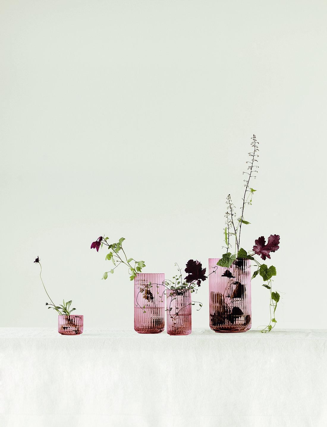 Lyngby Porcelæn - Lyngbyvase - vaasid - burgundy - 2