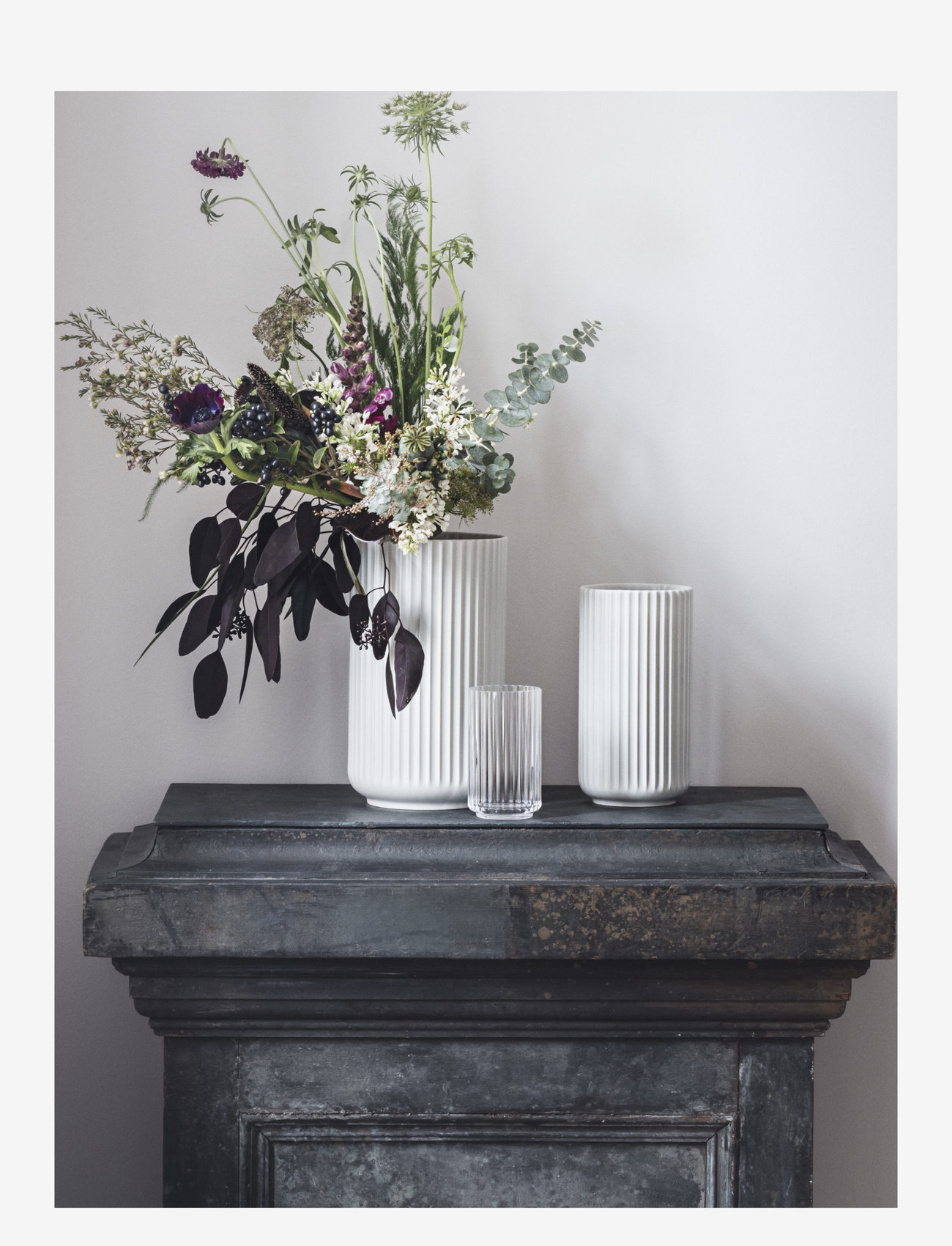 Lyngby Porcelæn - Lyngbyvase - køb efter pris - clear - 1