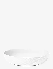 Rhombe Serving bowl Ø28 cm white