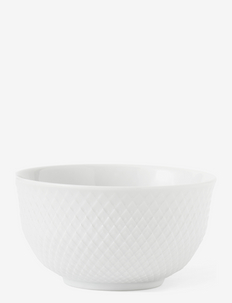 Rhombe Bowl Ø8.5 cm white, Lyngby Porcelæn