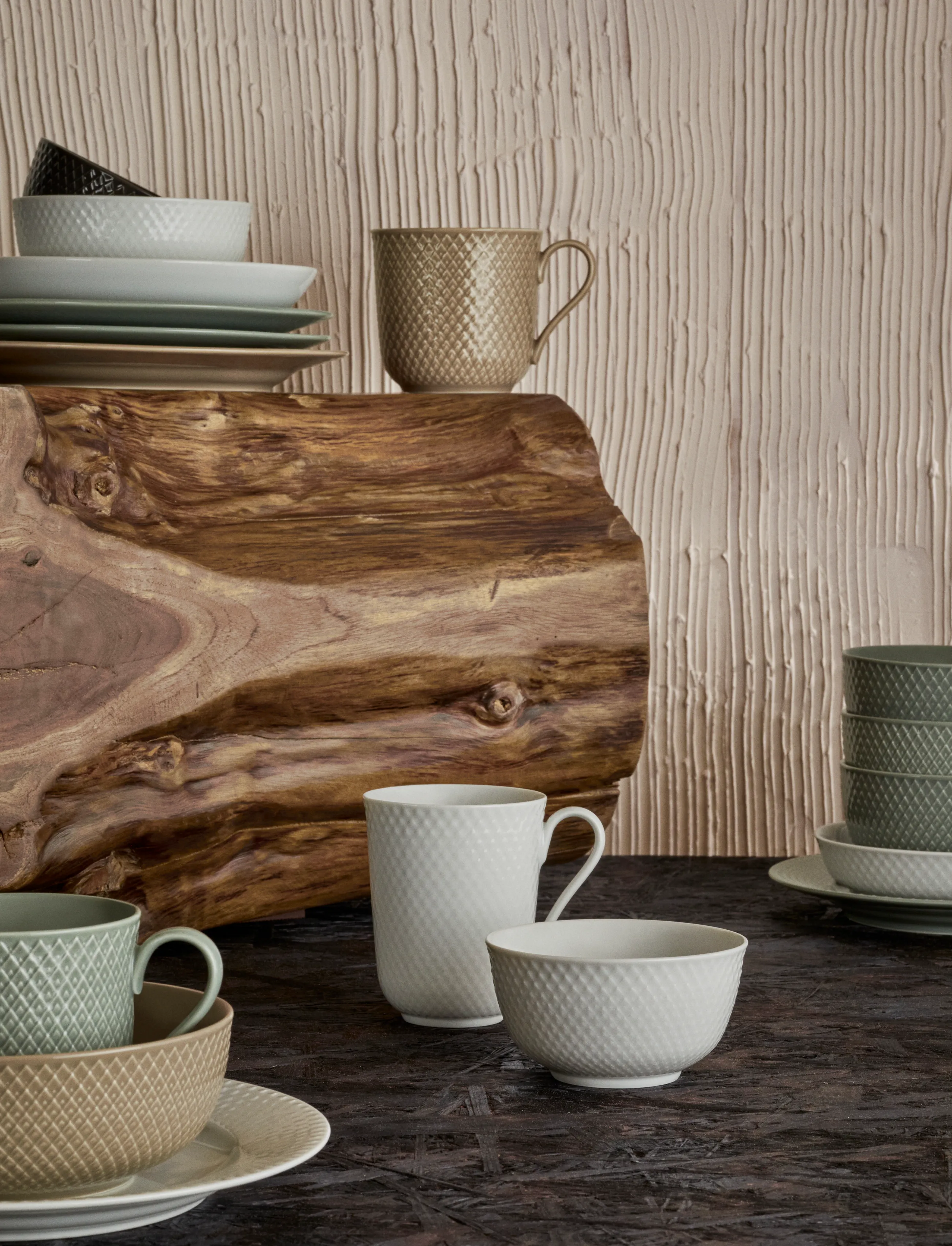 Lyngby Porcelæn Rhombe Skål Ø11 Cm Hvid, Ø 11 cm, Bowls & Serving Dishes, Weiß - Bowls, Homeware