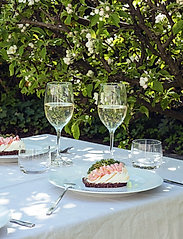 Lyngby Porcelæn - Rhombe Dinner plate - dinner plates - white - 4
