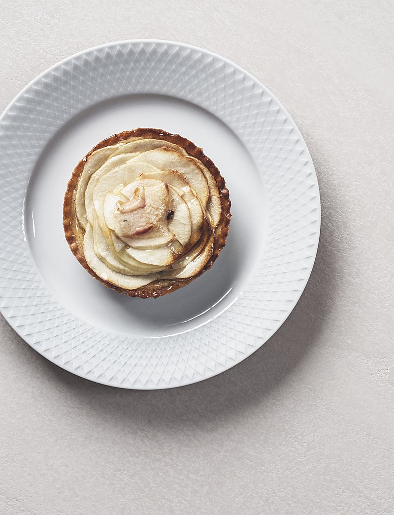 Lyngby Porcelæn - Rhombe Plate - die niedrigsten preise - white - 1