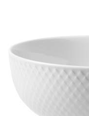 Lyngby Porcelæn - Rhombe Bowl Ø15.5 cm white - laagste prijzen - white - 4