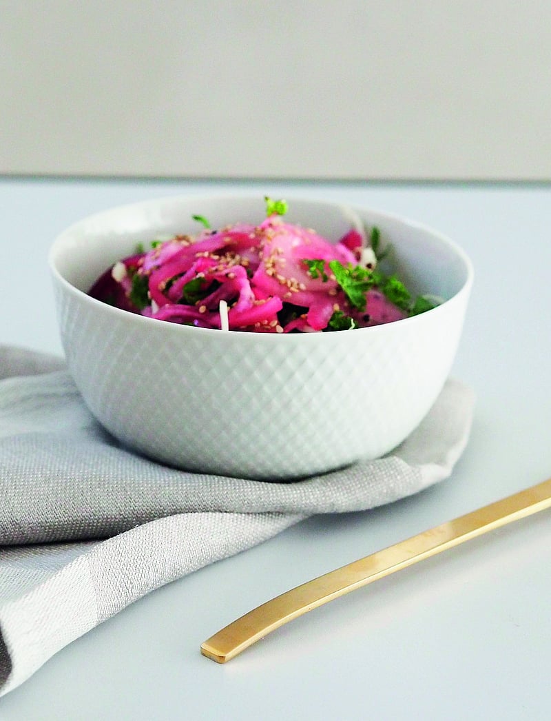 Lyngby Porcelæn - Rhombe Skål - køb efter pris - white - 2