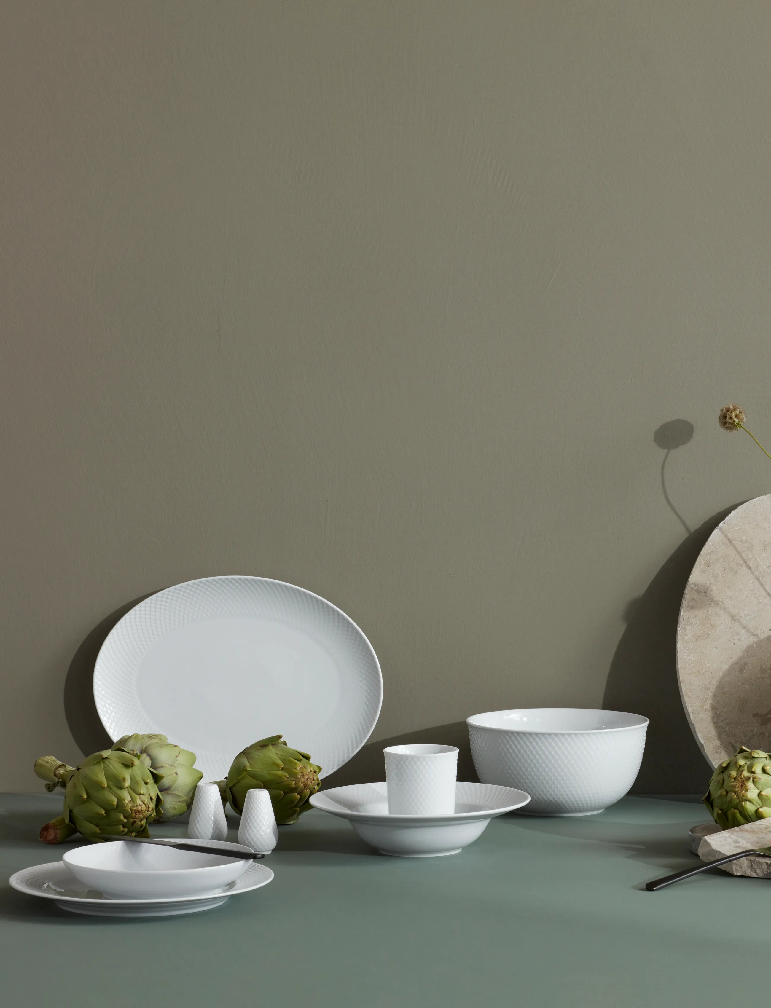 Lyngby Porcelæn Rhombe Krus 33 Cl, 33 CL, White, Kopper & Krus > Kaffekopper, Unisex