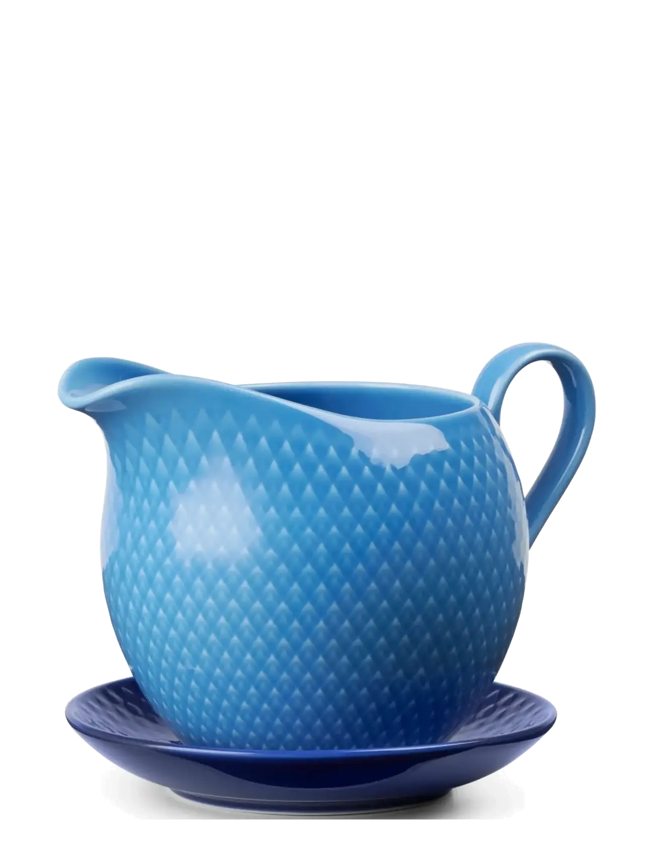 Lyngby Porcelæn Rhombe Color Saucekande 67 cl blå - Deals - BLUE / blue