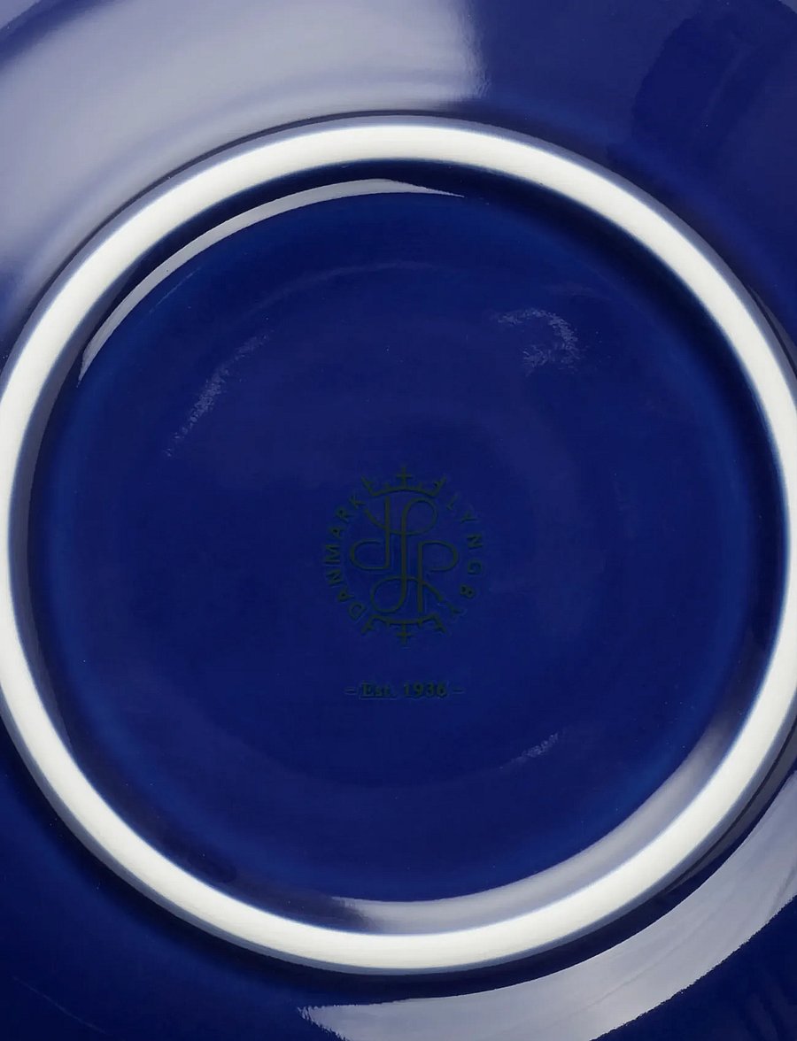 Lyngby Porcelæn - Rhombe Color Saucekande 67 cl blå - sovseskåle & -gryder - blue - 5