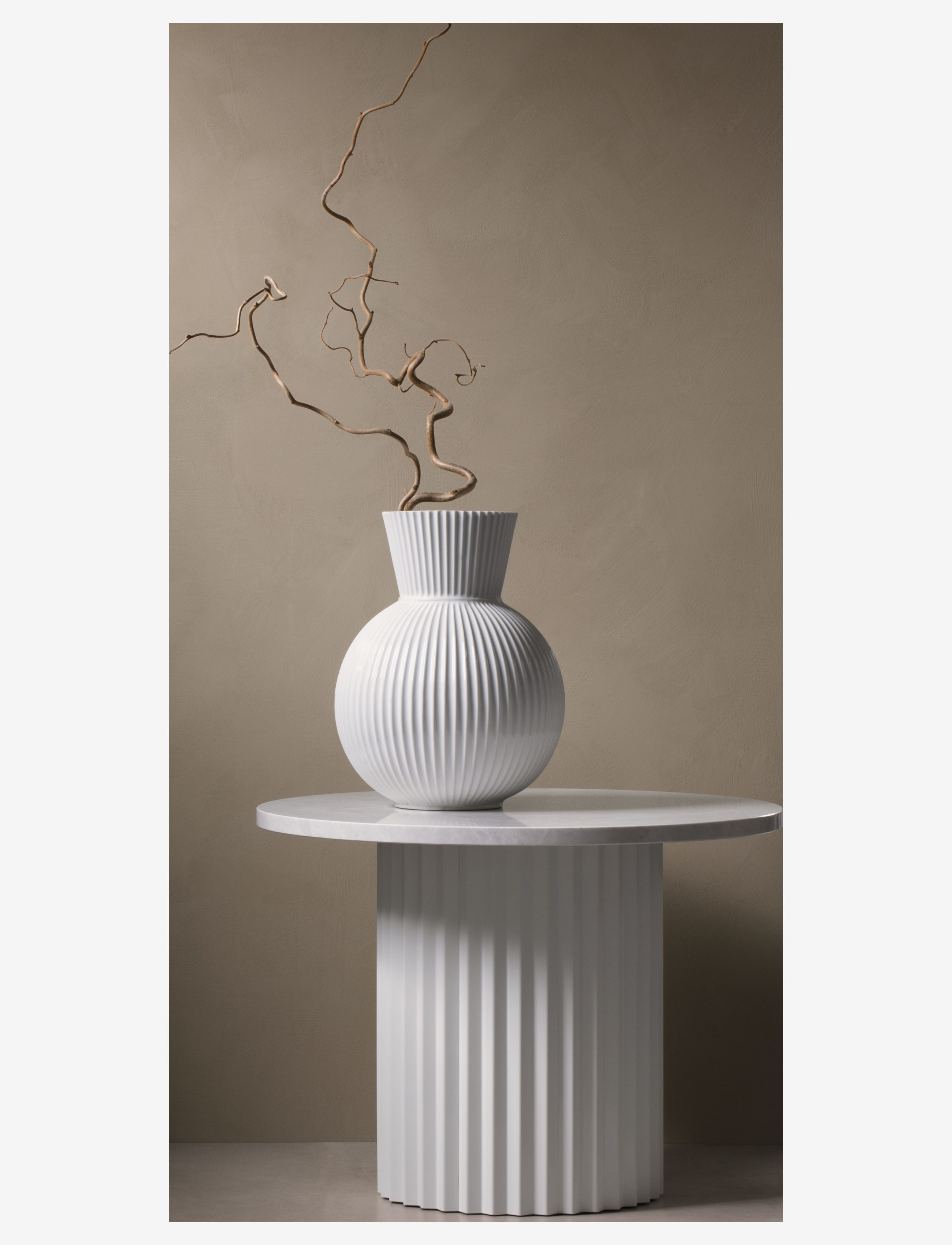 Lyngby Porcelæn - Lyngby Tura Vase - vases - white - 1