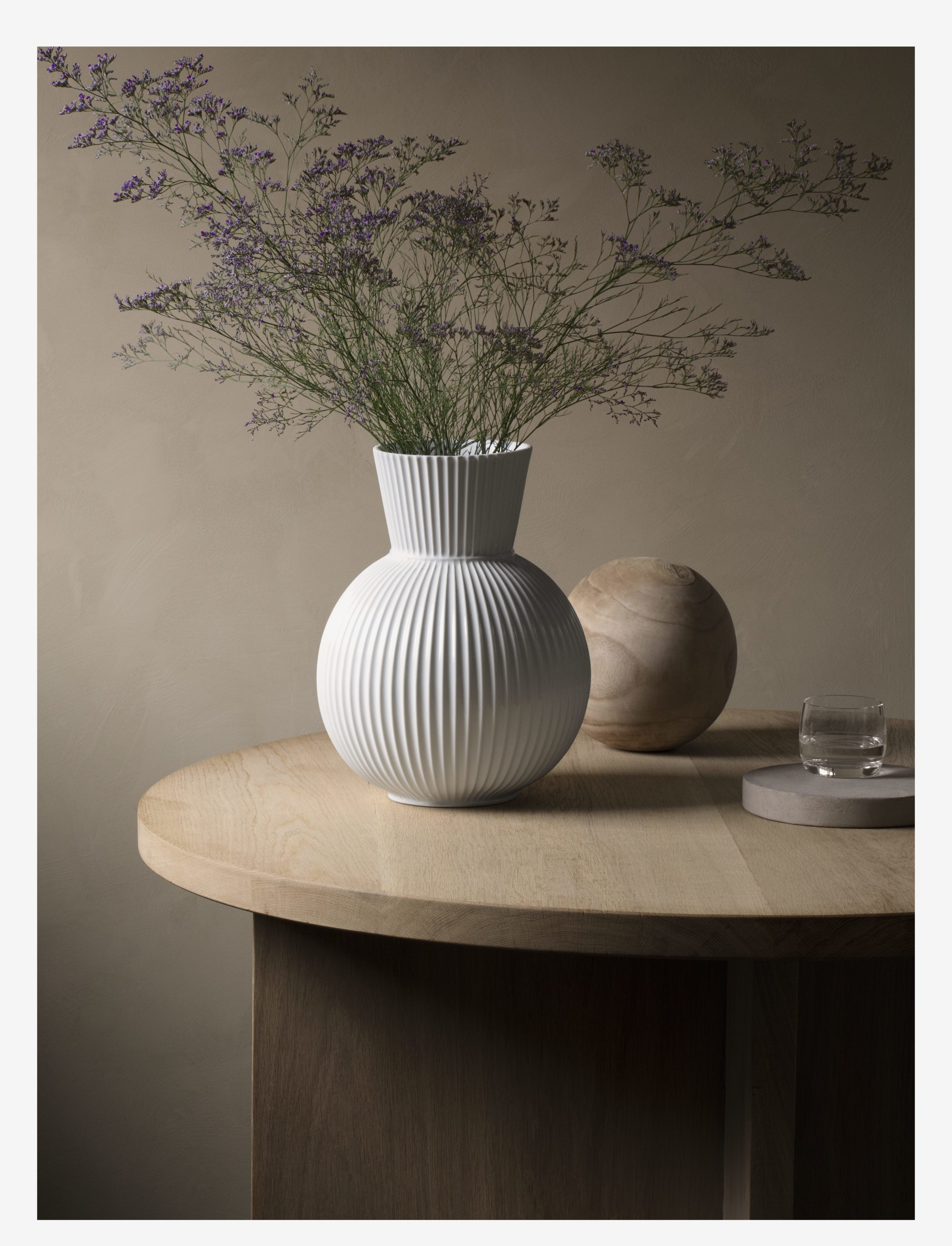 Lyngby Porcelæn - Lyngby Tura Vase - vases - white - 2