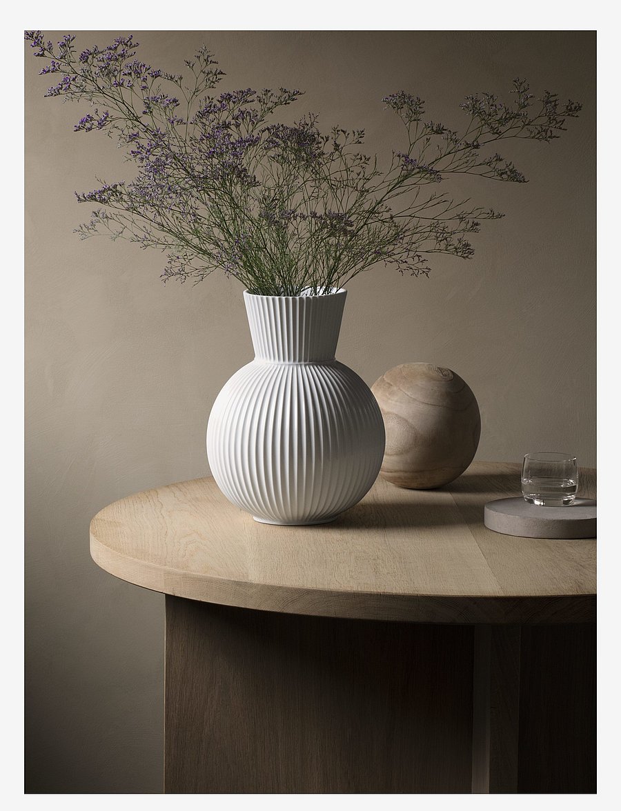 Lyngby Porcelæn - Lyngby Tura Vase - vases - white - 2