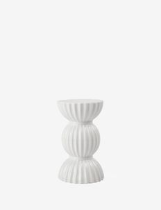 Lyngby Tura Candle holder H14 white, Lyngby Porcelæn