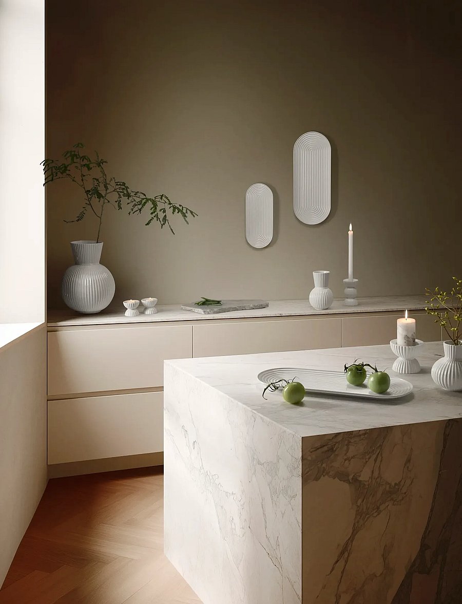 Lyngby Porcelæn - Lyngby Tura Oval serving dish 48x20 cm white - nach preis einkaufen - white - 4