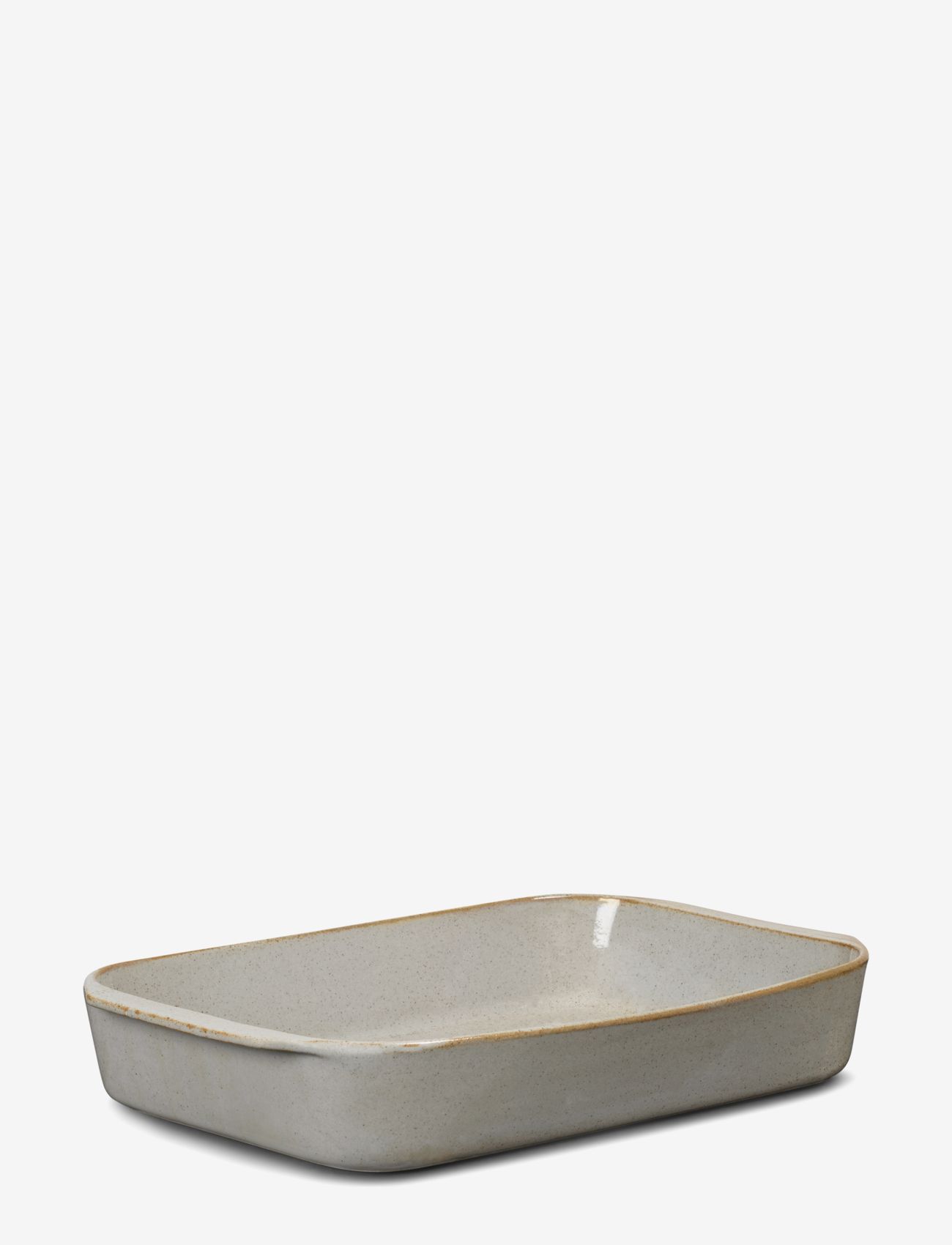 Lyngby Porcelæn - DAN-Ild Ovenproof dish 41x26 - casserole dishes - sand - 1
