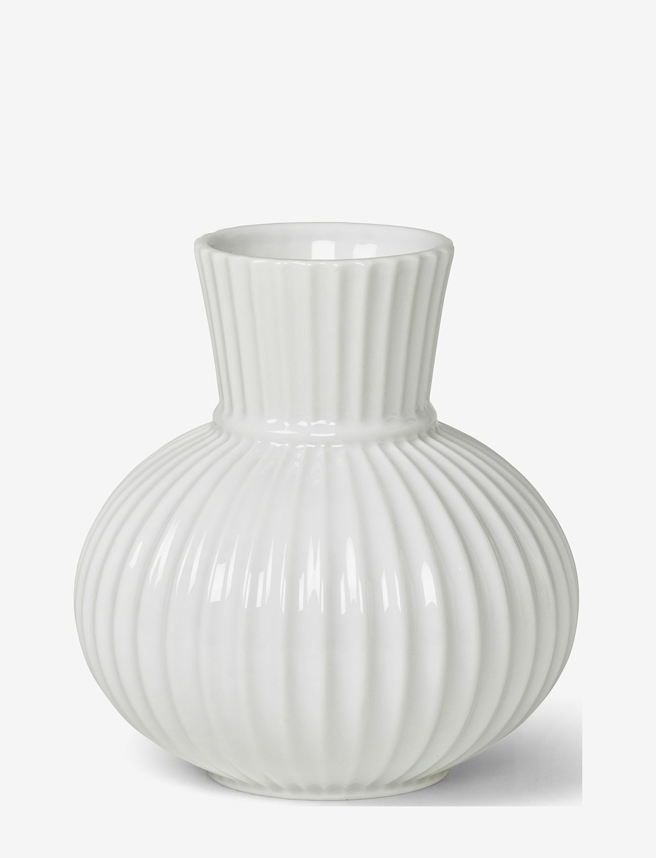 Lyngby Porcelæn - Lyngby Tura Vase - big vases - white - 0