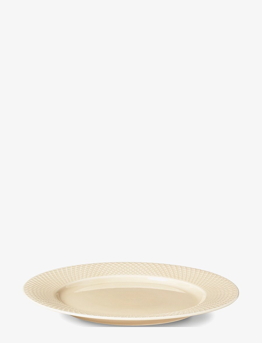 Lyngby Porcelæn - Rhombe Earth Dinner plate Ø27 cm marble - assiettes plates - marble - 1