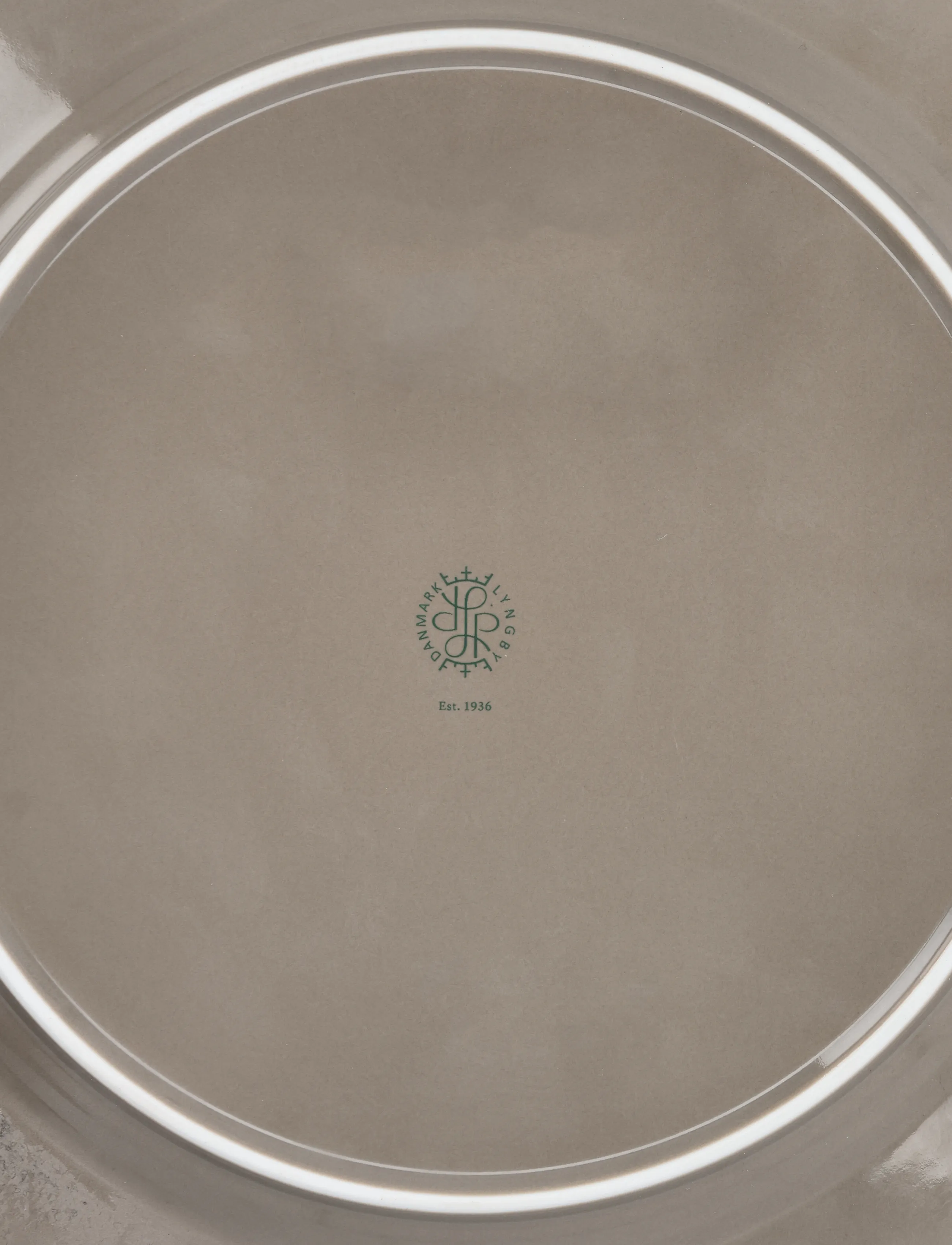 Lyngby Porcelæn - Rhombe Earth Dinner plate Ø27 cm clay - speiseteller - clay - 5