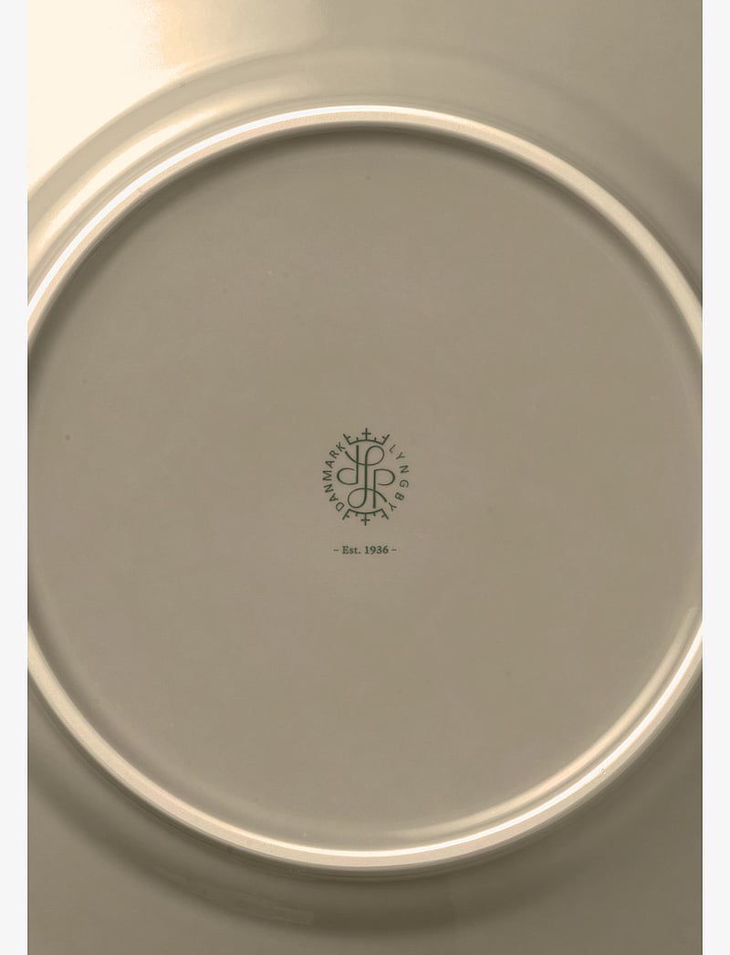 Lyngby Porcelæn - Rhombe Earth Lunch plate Ø23 cm clay - madalaimad hinnad - clay - 2