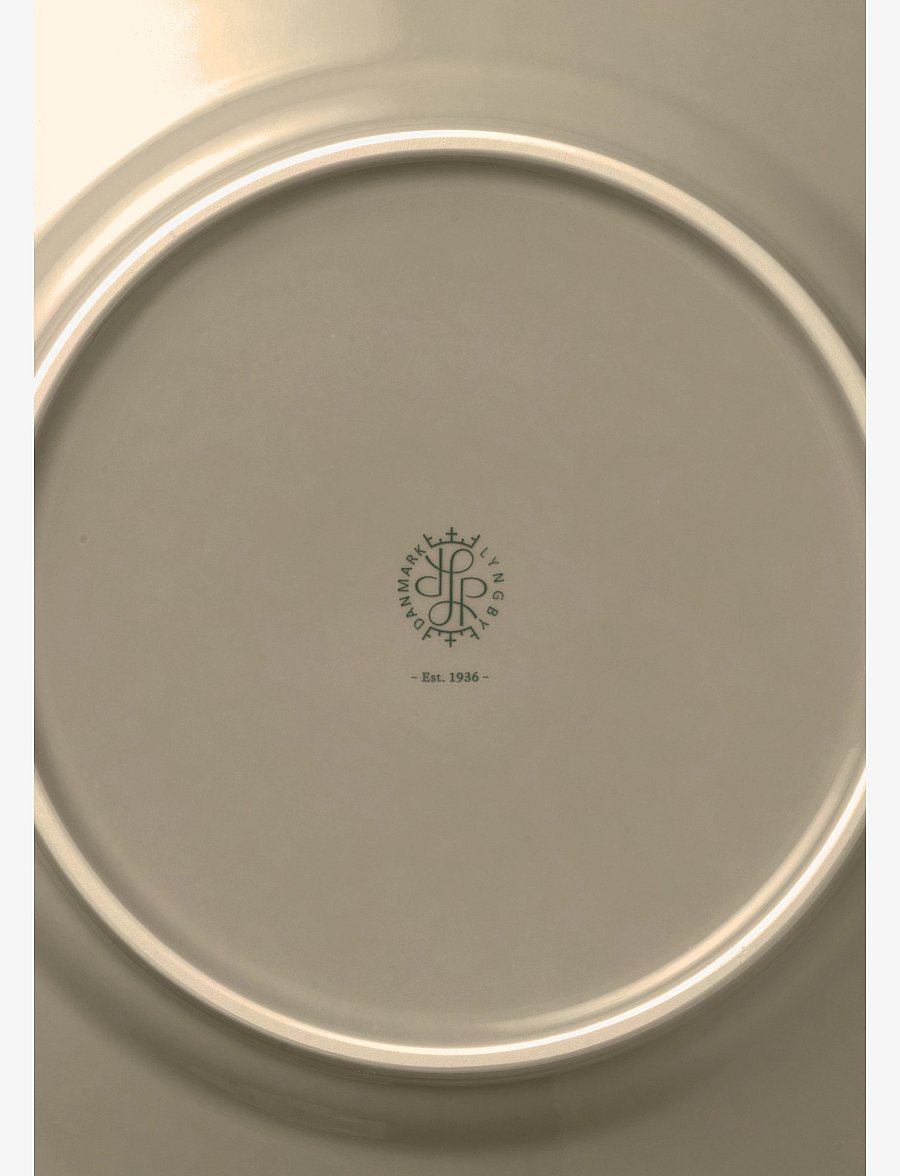 Lyngby Porcelæn - Rhombe Earth Lunch plate Ø23 cm clay - frühstücksteller - clay - 2