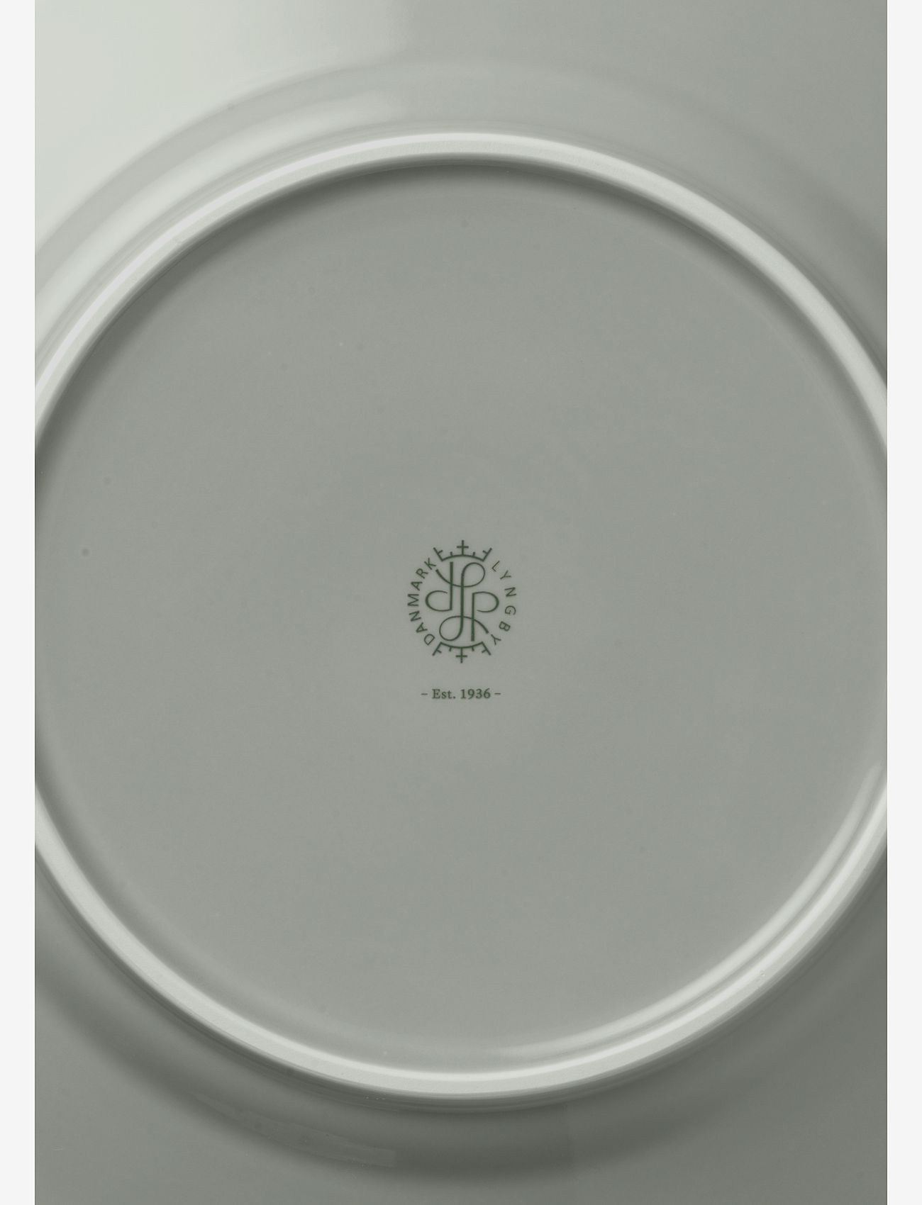 Lyngby Porcelæn - Rhombe Earth Lunch plate Ø21 cm moss - osta hinna alusel - moss - 2