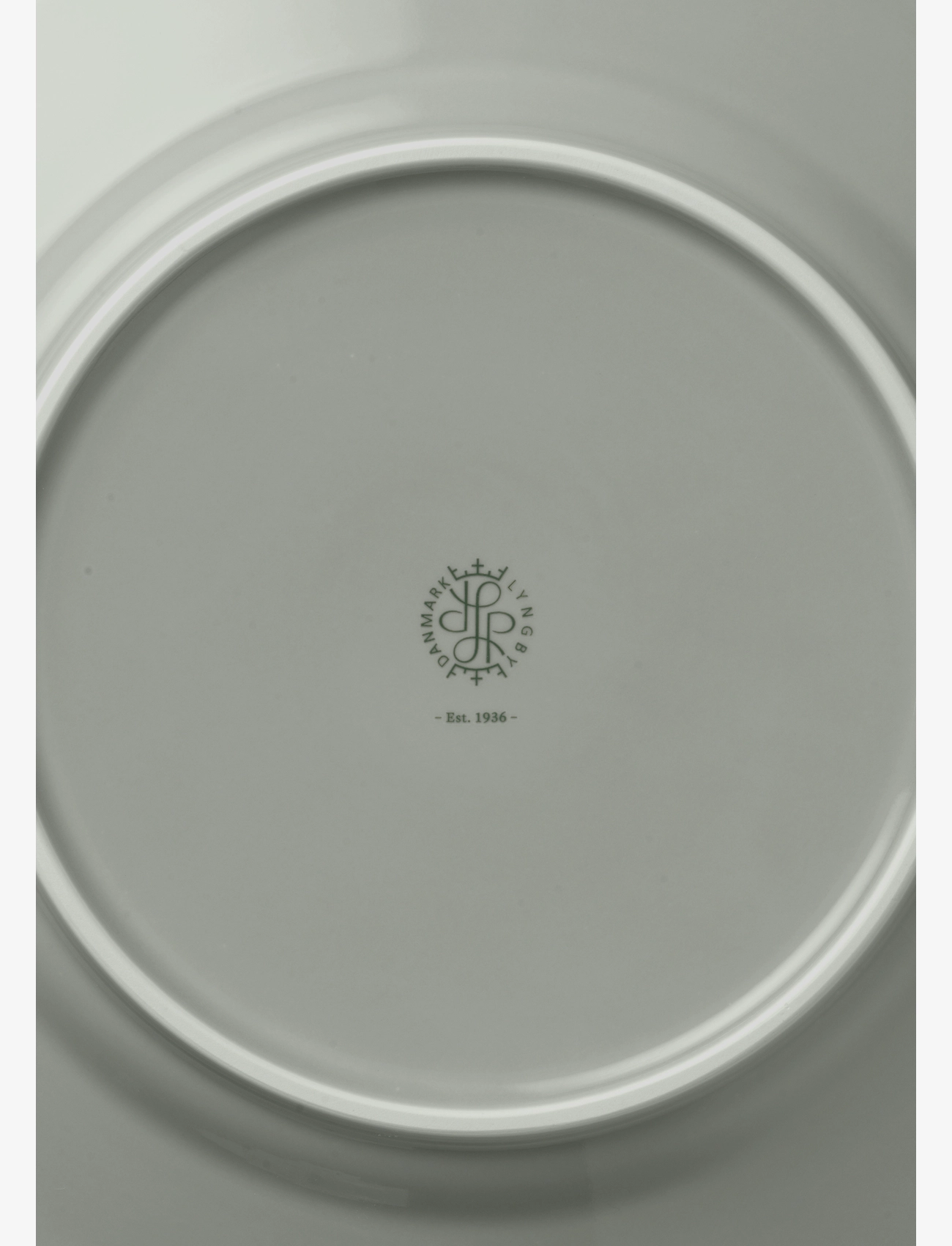 Lyngby Porcelæn - Rhombe Earth Lunch plate Ø21 cm moss - assiettes à dessert - moss - 2